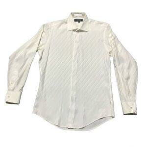 EUC Massimo Moda Collezione Neck 14 1/2 Men’s Italian Italia Dress Shirt Formal